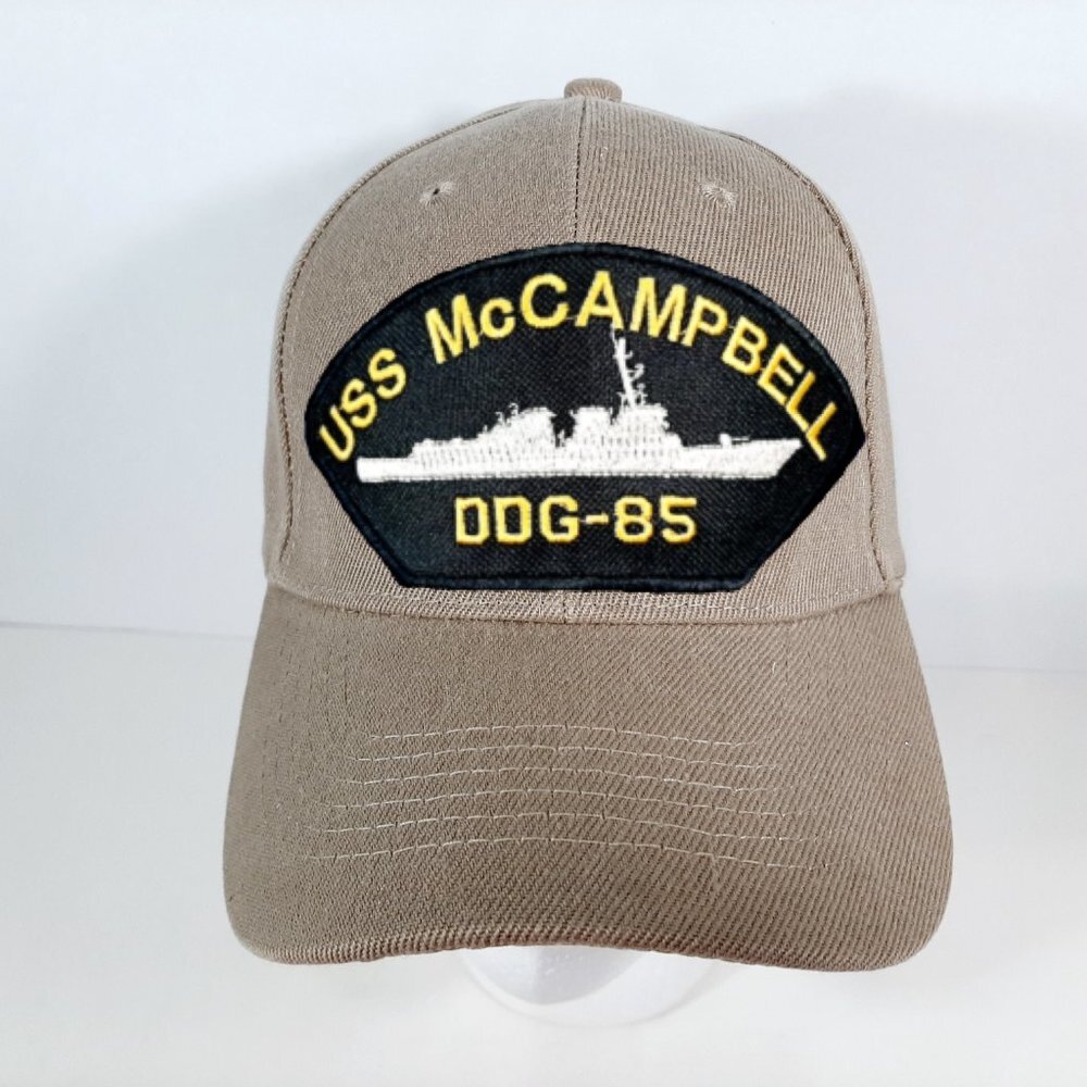 U.S. Navy USS McCampbell DDG-85 Baseball Cap Embro